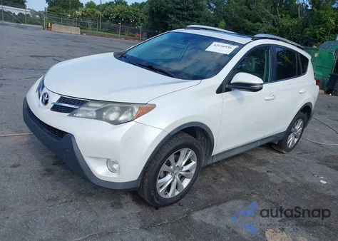 2014 Toyota Rav4 Limited from USA, damaged, VIN 2T3YFREV1EW126025